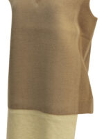 MAISON MARGIELA gilet sans manches en laine femme beige – Image 4
