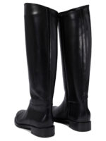 MARETTO bottes en cuir femme noires – Image 4