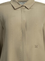MAX MARA chemise en soie femme beige – Image 3