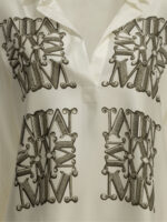 MAX MARA chemise en soie femme blanc – Image 3