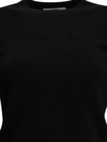 MAX MARA t-shirt en laine femme noir – Image 3