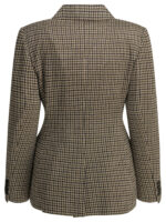 MAX MARA blazer en viscose et laine femme marron – Image 2