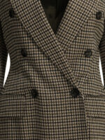MAX MARA blazer en viscose et laine femme marron – Image 3