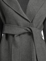 MAX MARA S manteau en pure laine femme gris – Image 3