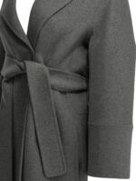 MAX MARA S manteau en pure laine femme gris – Image 4