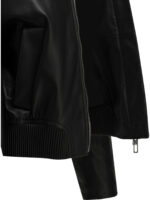 MAX MARA SPORTMAX veste en cuir femme noir – Image 4