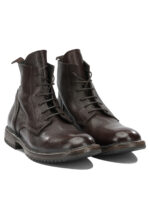 MOMA bottines en cuir homme marron – Image 2