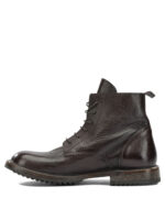 MOMA bottines en cuir homme marron – Image 3