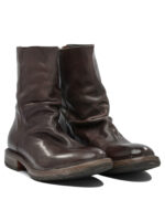 MOMA bottines en cuir femme noires – Image 2