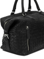 OFFICINE CREATIVE sac de voyage en cuir homme noir – Image 4