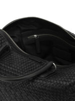 OFFICINE CREATIVE sac de voyage en cuir homme noir – Image 5