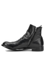 OFFICINE CREATIVE bottines en cuir homme noir – Image 3