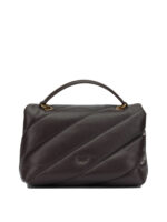 PINKO sac bandoulière en cuir femme marron – Image 3