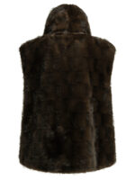 PINKO veste sans manches en polyester femme marron – Image 2