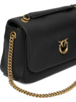 PINKO sac bandoulière en cuir femme noir – Image 4