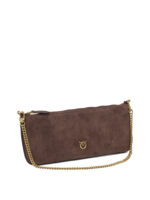 PINKO pochette en cuir femme marron – Image 2