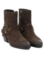 PINKO bottes en daim femme marron – Image 2