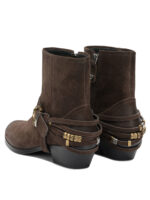 PINKO bottes en daim femme marron – Image 4