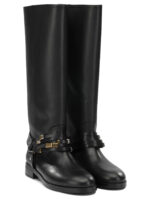 PINKO bottes en cuir femme noires – Image 2