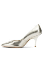 PINKO chaussures à talons en cuir femme dorées – Image 3