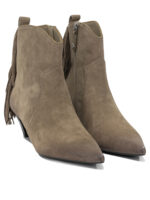 PINKO bottes en daim femme beiges – Image 2
