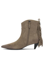 PINKO bottes en daim femme beiges – Image 3