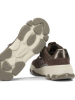 PINKO baskets en cuir femme marron – Image 5
