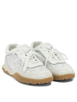 PINKO baskets en cuir femme blanches – Image 2