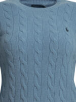 POLO RALPH LAUREN pull en laine femme bleu clair – Image 3