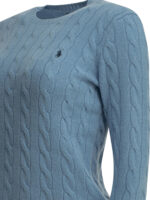 POLO RALPH LAUREN pull en laine femme bleu clair – Image 4