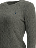POLO RALPH LAUREN pull en laine et cachemire femme gris – Image 4