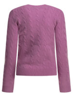 POLO RALPH LAUREN pull en laine et cachemire femme fuchsia – Image 2
