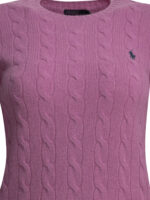 POLO RALPH LAUREN pull en laine et cachemire femme fuchsia – Image 3