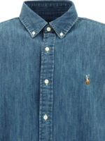 POLO RALPH LAUREN chemise en coton homme bleue – Image 3