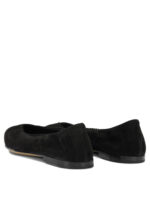 POMME D'OR ballerines en daim femme noires – Image 4