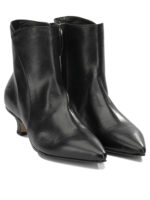 POMME D'OR bottines en cuir femme noires – Image 2