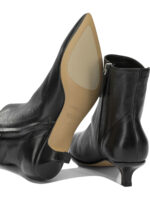 POMME D'OR bottines en cuir femme noires – Image 5