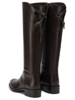 SARTORE bottes en cuir femme marron – Image 4