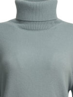 SEMPER pull à col roulé en cachemire femme bleu clair – Image 3