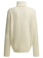 SEMPER pull à col roulé en cachemire femme blanc – Image 2