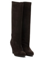 SERGIO LEVANTESI bottes en daim femme marron – Image 2