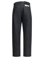 STONE ISLAND jean droit en coton homme bleu – Image 2