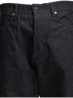 STONE ISLAND jean droit en coton homme bleu – Image 3