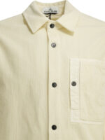 STONE ISLAND surchemise en velours homme beige – Image 3