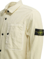 STONE ISLAND surchemise en velours homme beige – Image 4