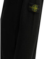 STONE ISLAND cardigan en laine homme noir – Image 4