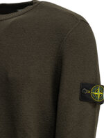 STONE ISLAND pull avec logo en laine homme gris – Image 4