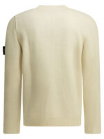 STONE ISLAND pull en laine homme blanc – Image 2