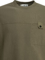 STONE ISLAND sweat-shirt en coton homme vert – Image 3