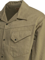 SUGAR CANE surchemise en satin homme beige – Image 4